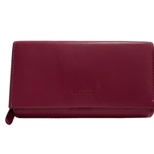 Portafoglio da donna VALENTINI in pelle - Fucsia