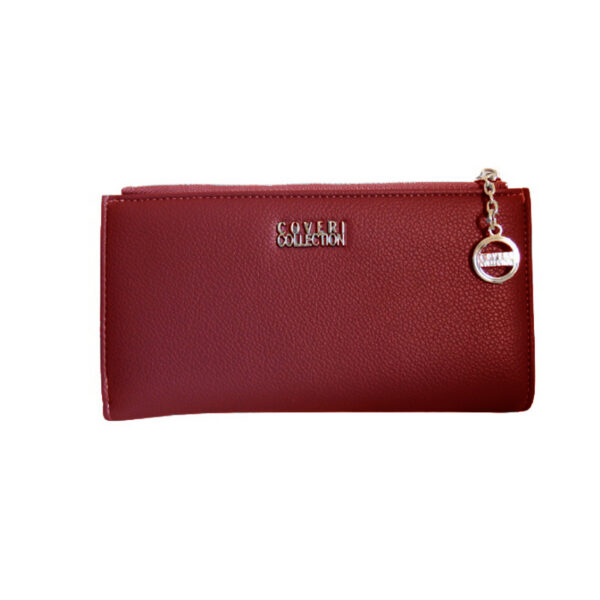 Portafoglio da donna COVERI COLLECTION CCW17-3 - Rosso Bordeaux