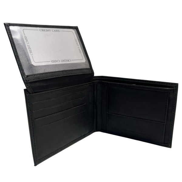 Portafoglio da uomo ZZ 10005 Black - immagine 4