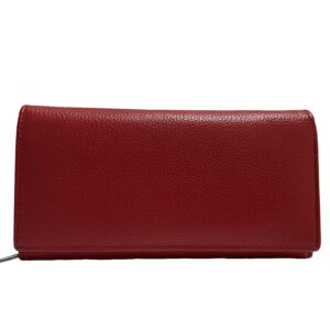 Portafoglio da donna in pelle - Rosso